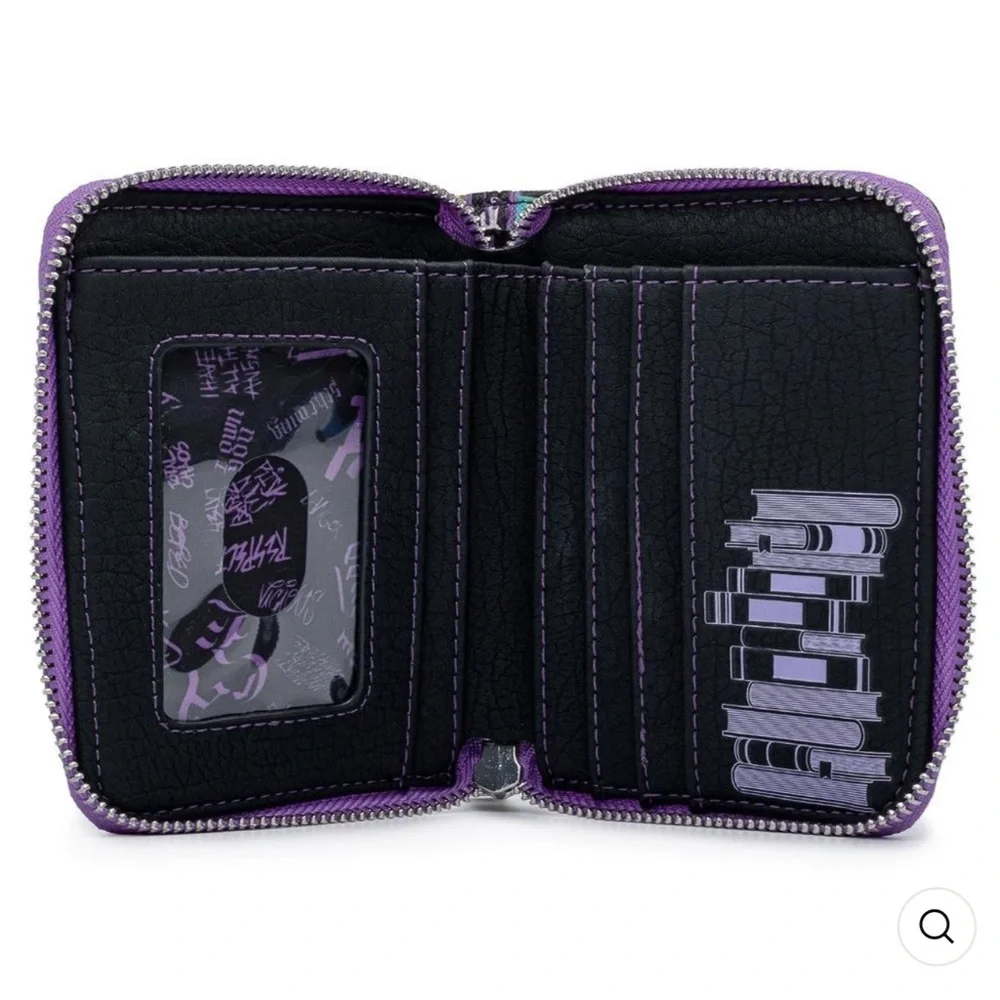 Loungefly Disney Villain Books Mini Backpack and Wallet set
